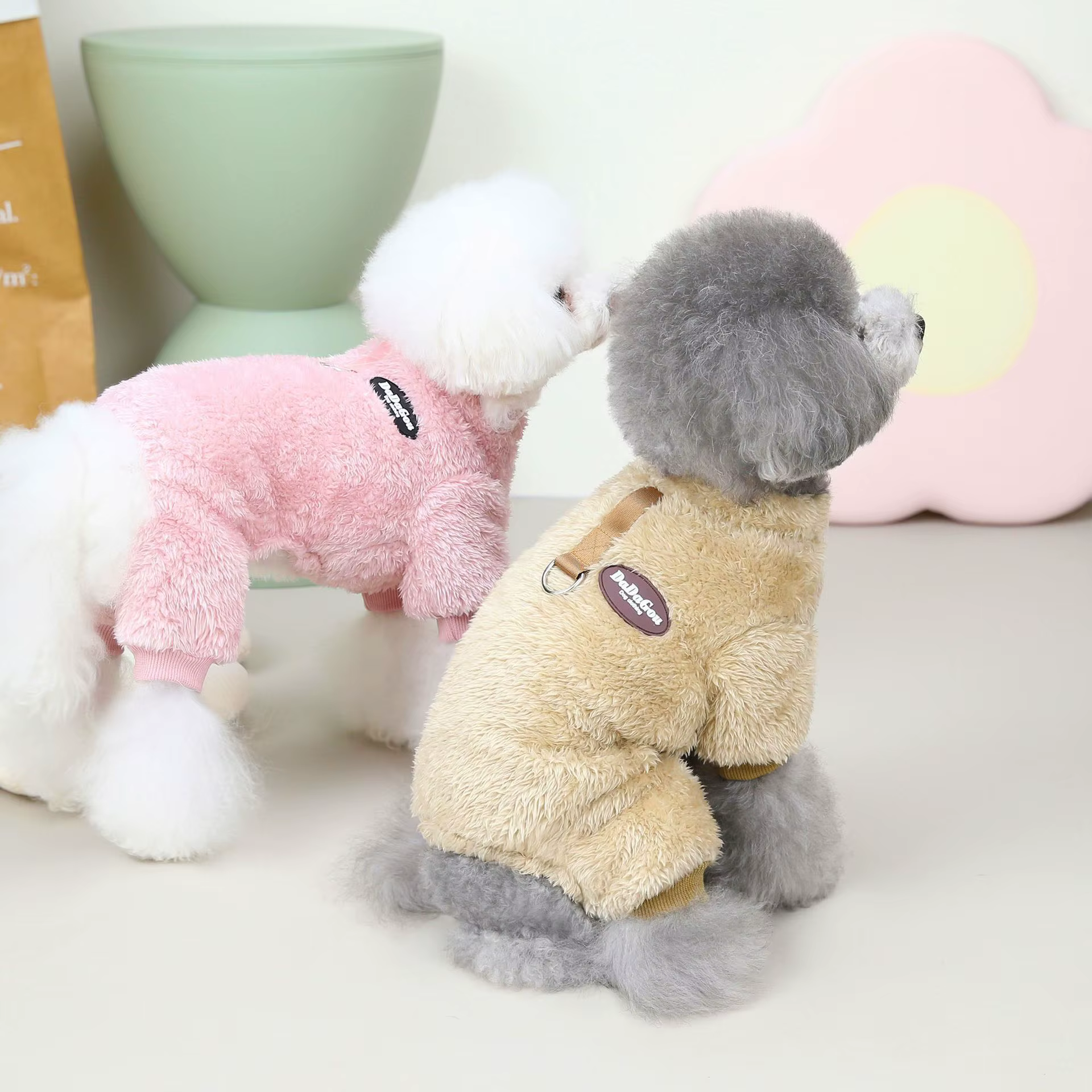 Combinaison Chaude pour Chien – Vêtement Hiver 4 Pattes pour Petits Chiens