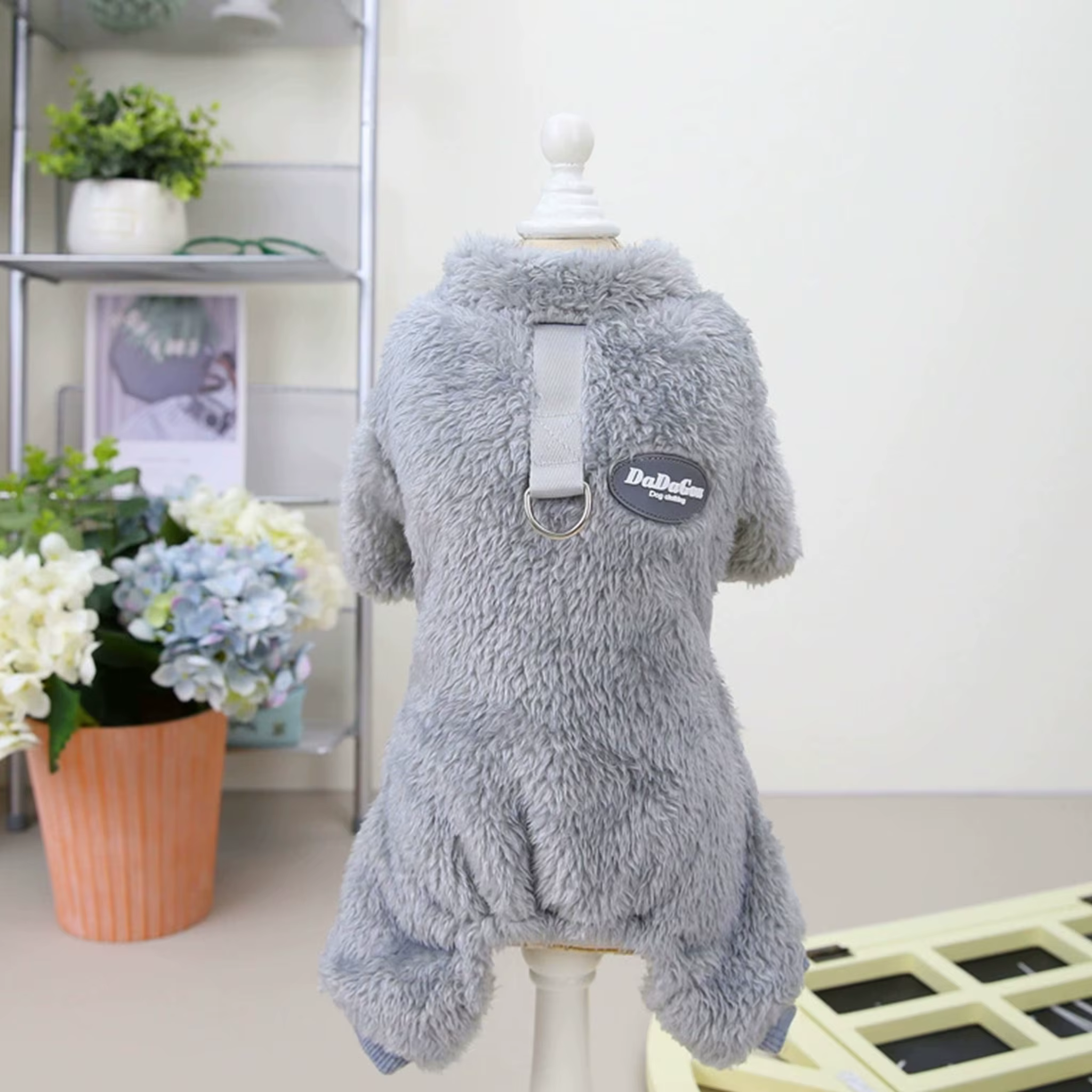 Combinaison Chaude pour Chien – Vêtement Hiver 4 Pattes pour Petits Chiens