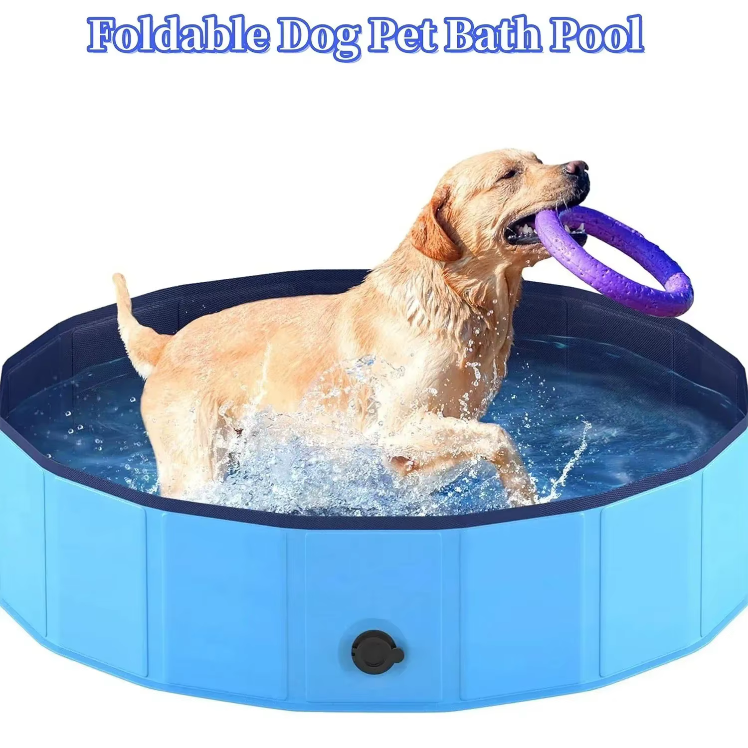 PISCINE PLIABLE POUR CHIEN
