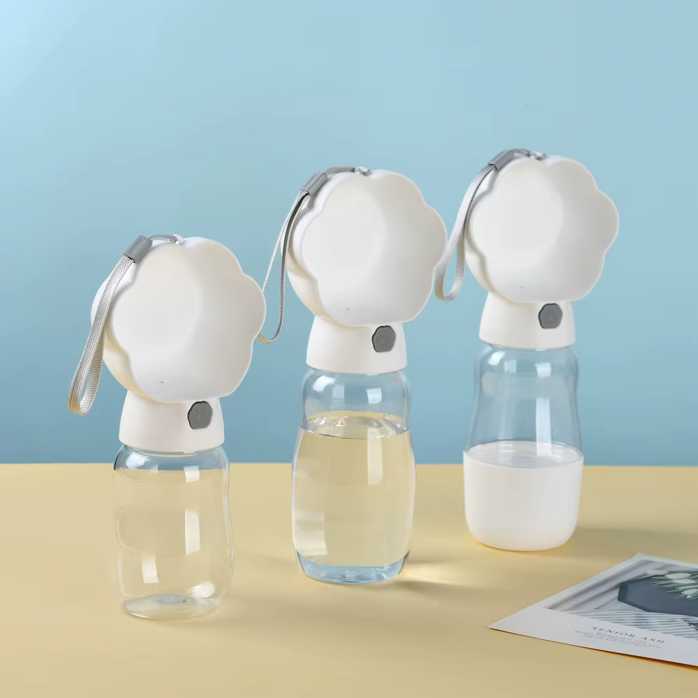 Gourde Nomade 2-en-1 pour Chien et Chat | Distributeur d'Eau & Croquettes