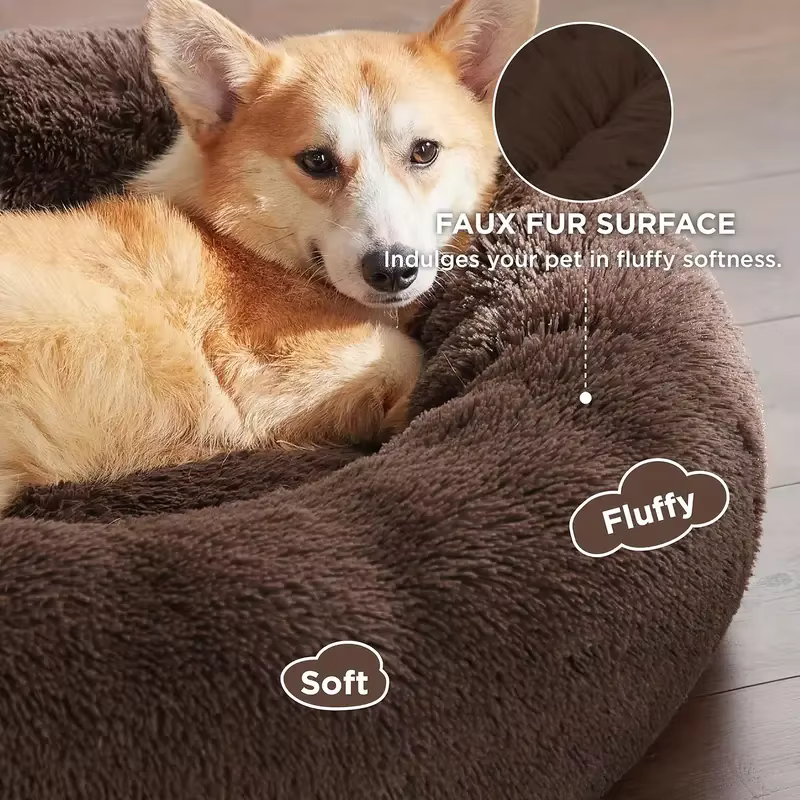 COUSSIN ROND POUR CHIEN