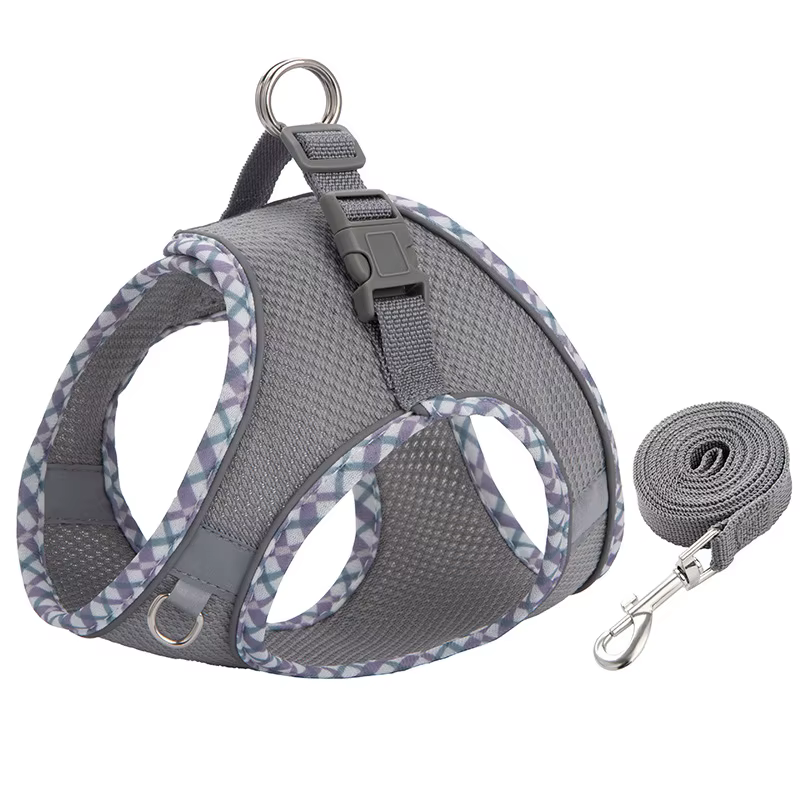 Harnais pour chien confortable avec laisse