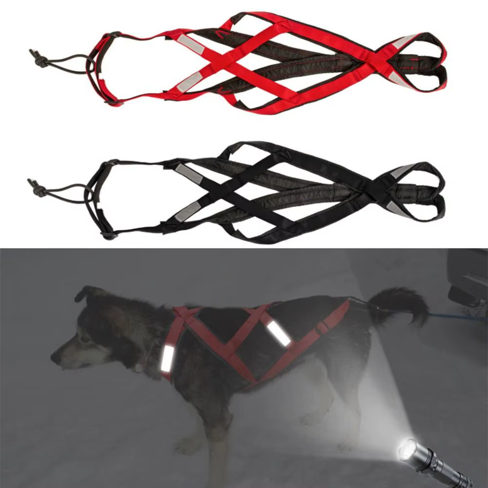 Harnais de Traction Sportif pour Chien - Réfléchissant & Ajustable