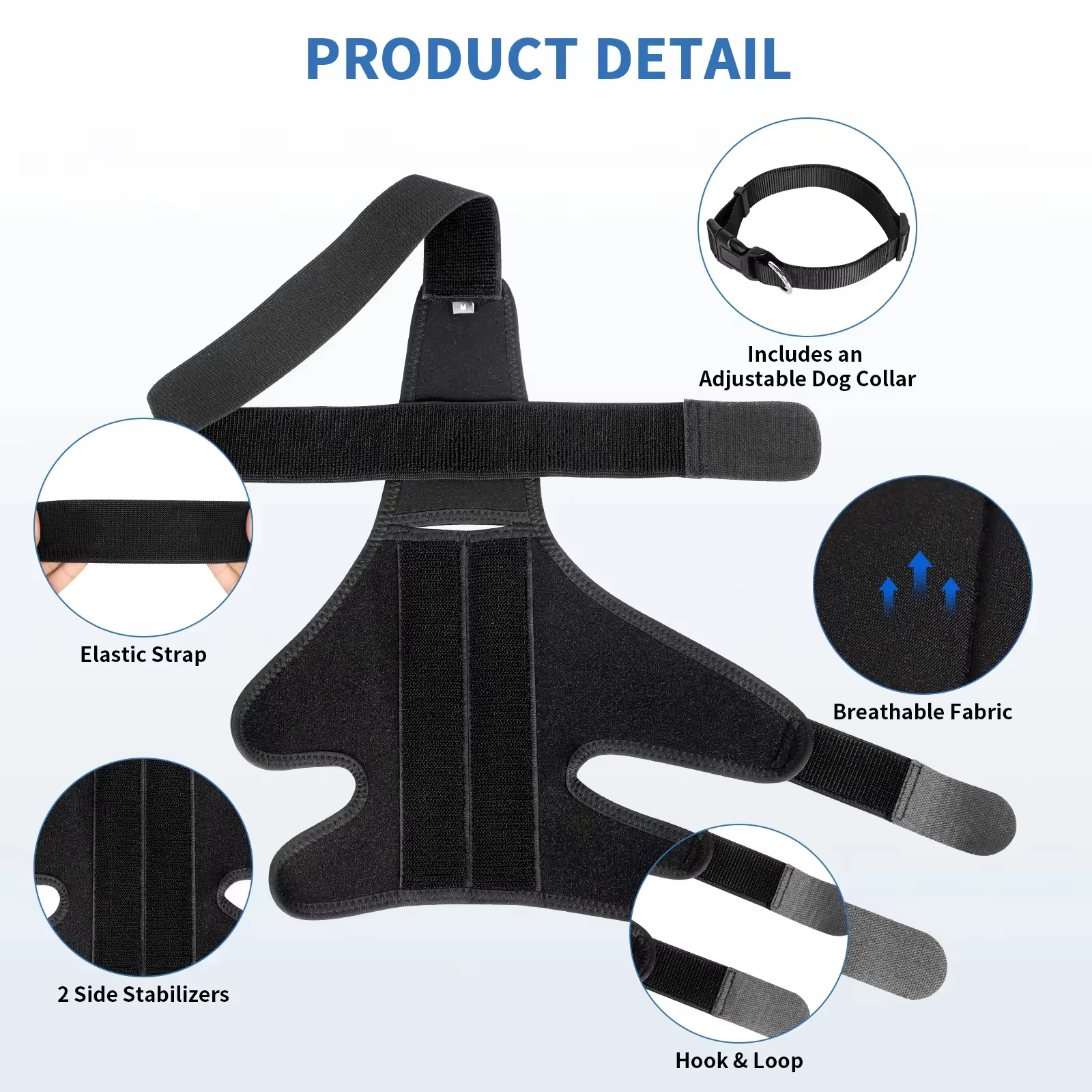 Attelle Orthopédique pour Chien | Support Articulaire & Genouillère