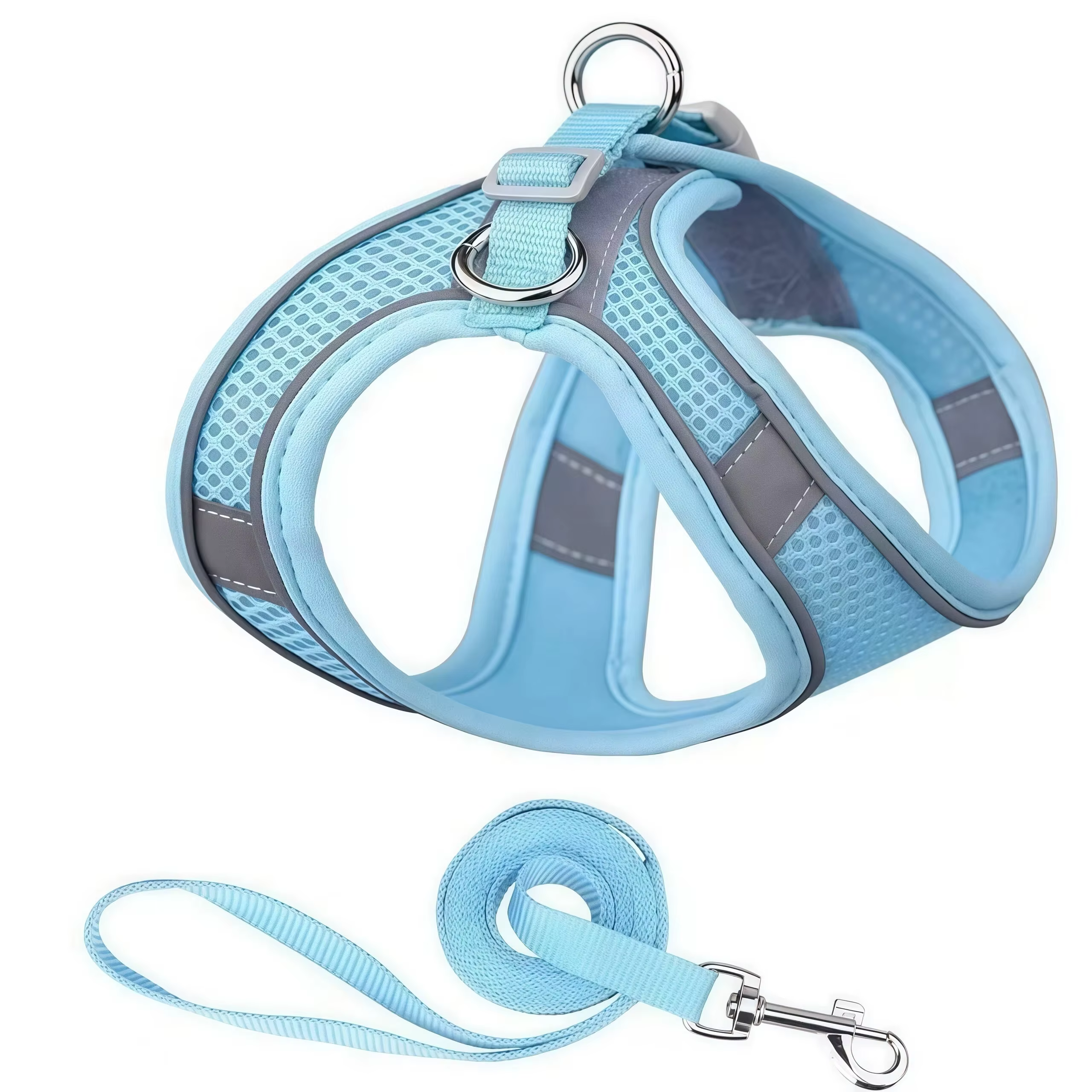 Harnais pour chien confortable avec laisse