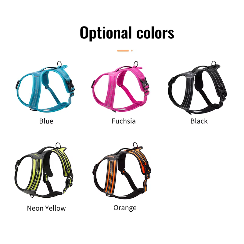 Harnais Ergonomique et Anti-Traction pour Chien