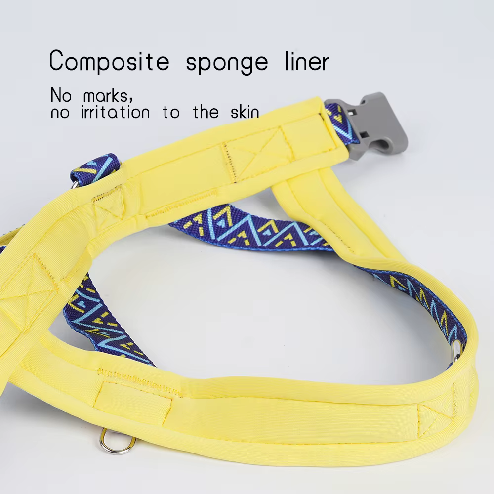 Harnais motif style pour chien
