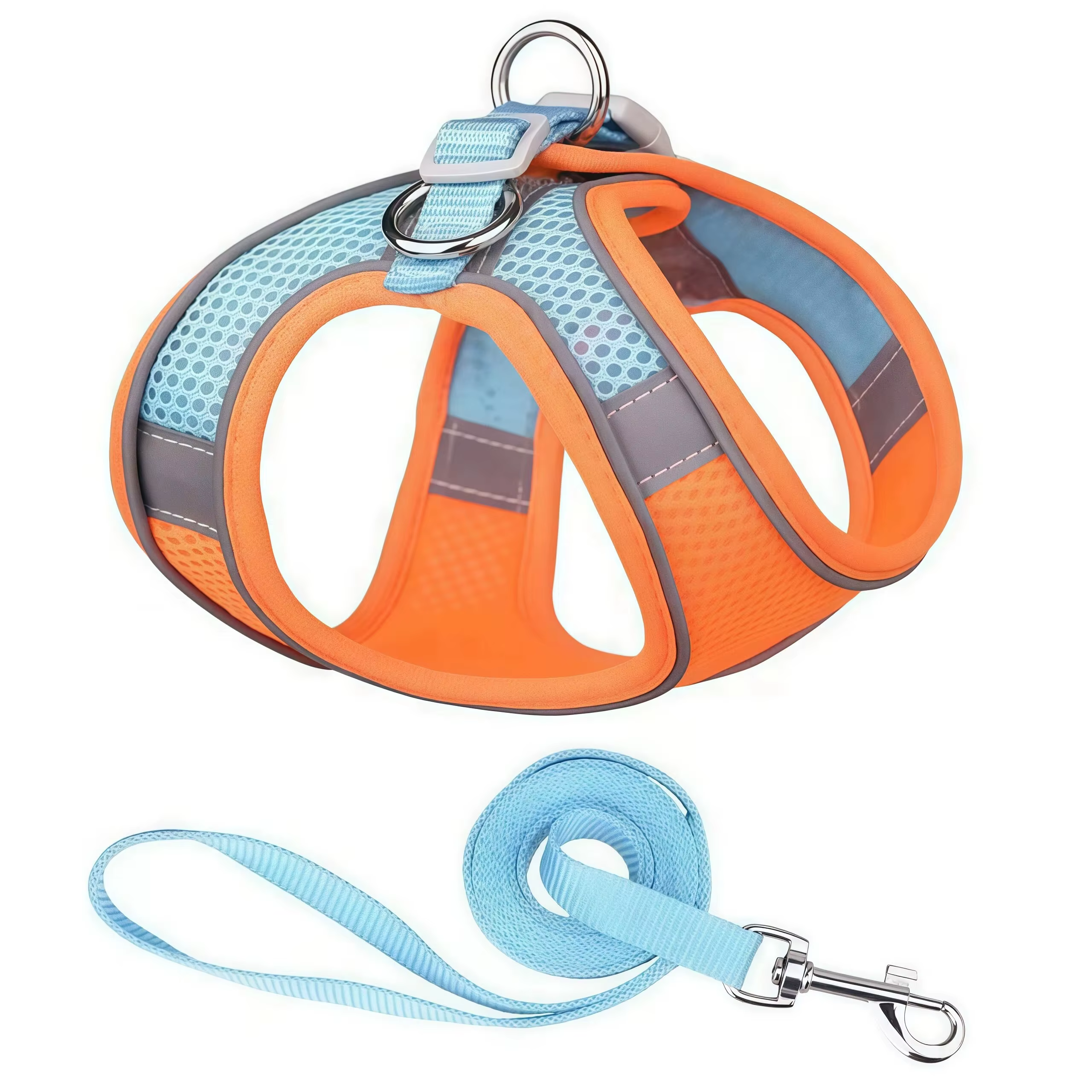 Harnais pour chien confortable avec laisse