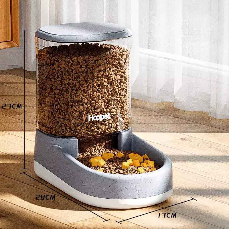 Distributeur Automatique Croquettes et Eau | Chien & Chat   