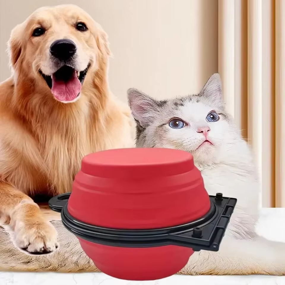 Double Gamelle Pliable pour Chien et Chat | Voyage & Rando