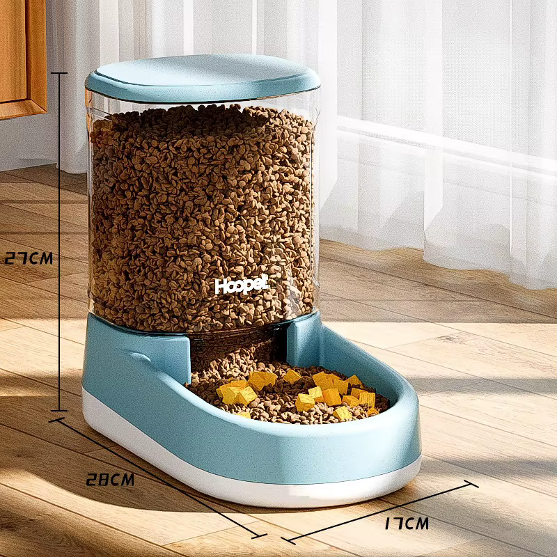 Distributeur Automatique Croquettes et Eau | Chien & Chat   