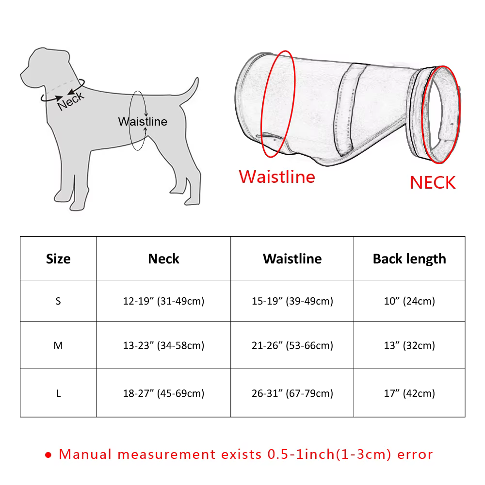Gilet de Sécurité Réfléchissant pour Chien | Haute Visibilité