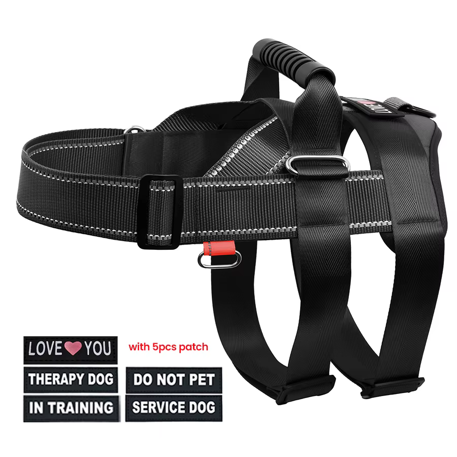 Harnais Anti-Traction pour Chien | Ergonomique & Réfléchissant