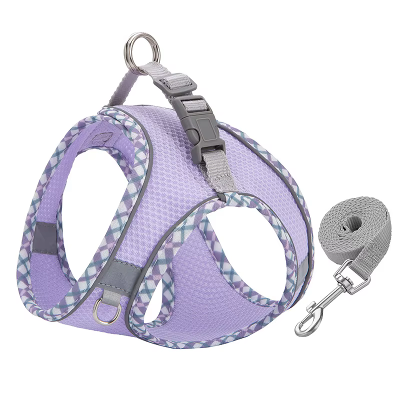Harnais pour chien confortable avec laisse