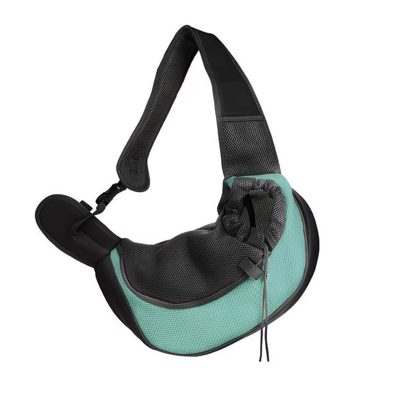 Sac en Bandoulière de Transport pour Chien et Chat | Maiiile Respirante & Sécurité