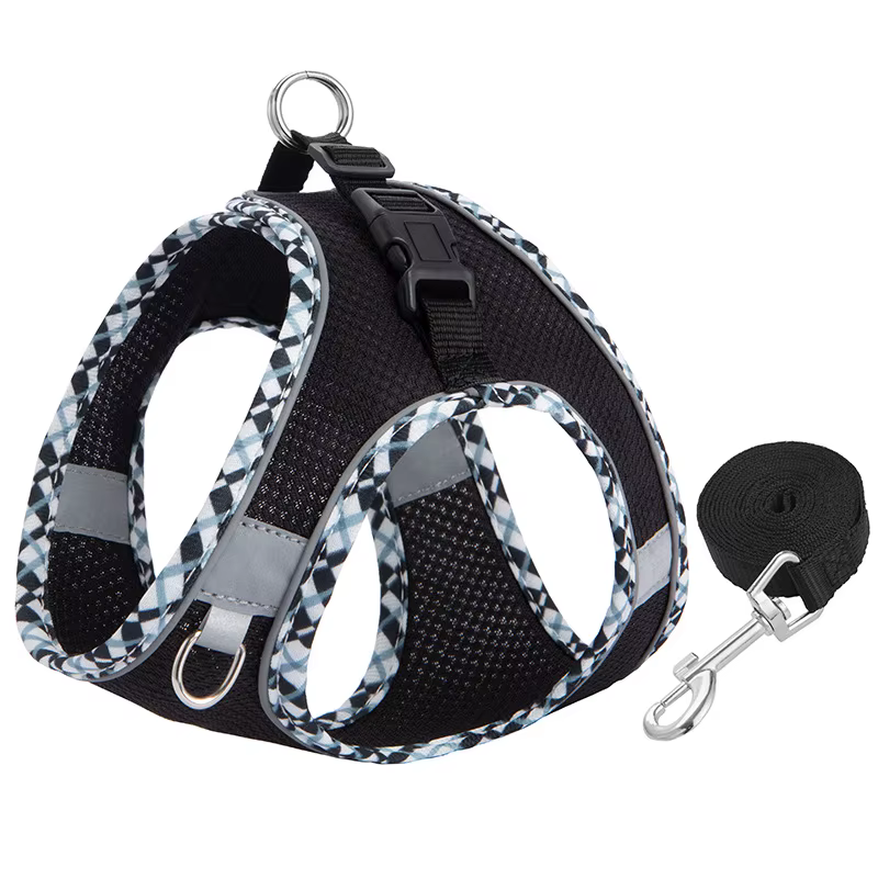 Harnais pour chien confortable avec laisse