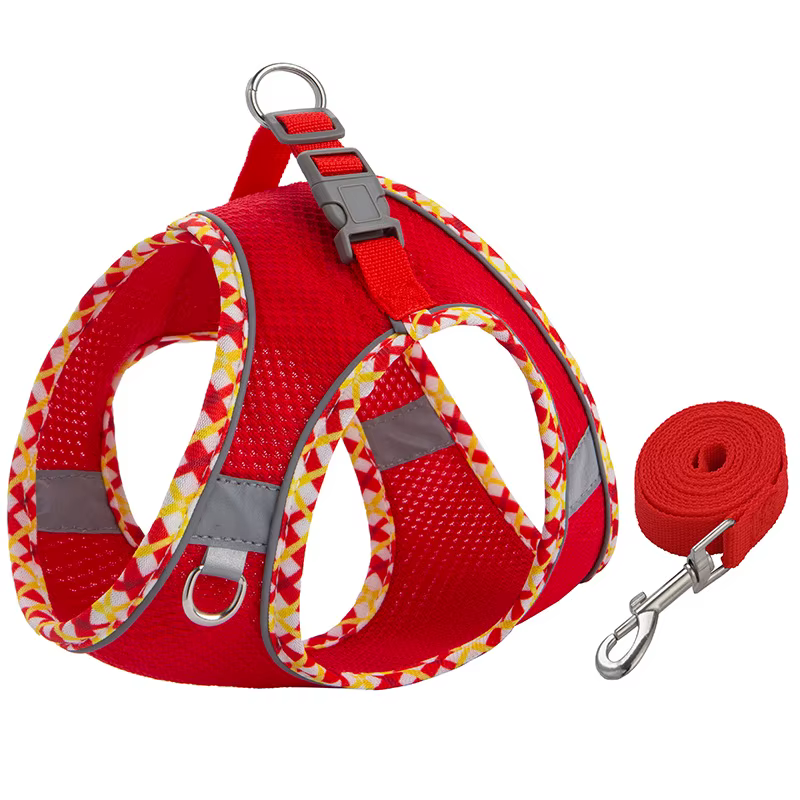 Harnais pour chien confortable avec laisse