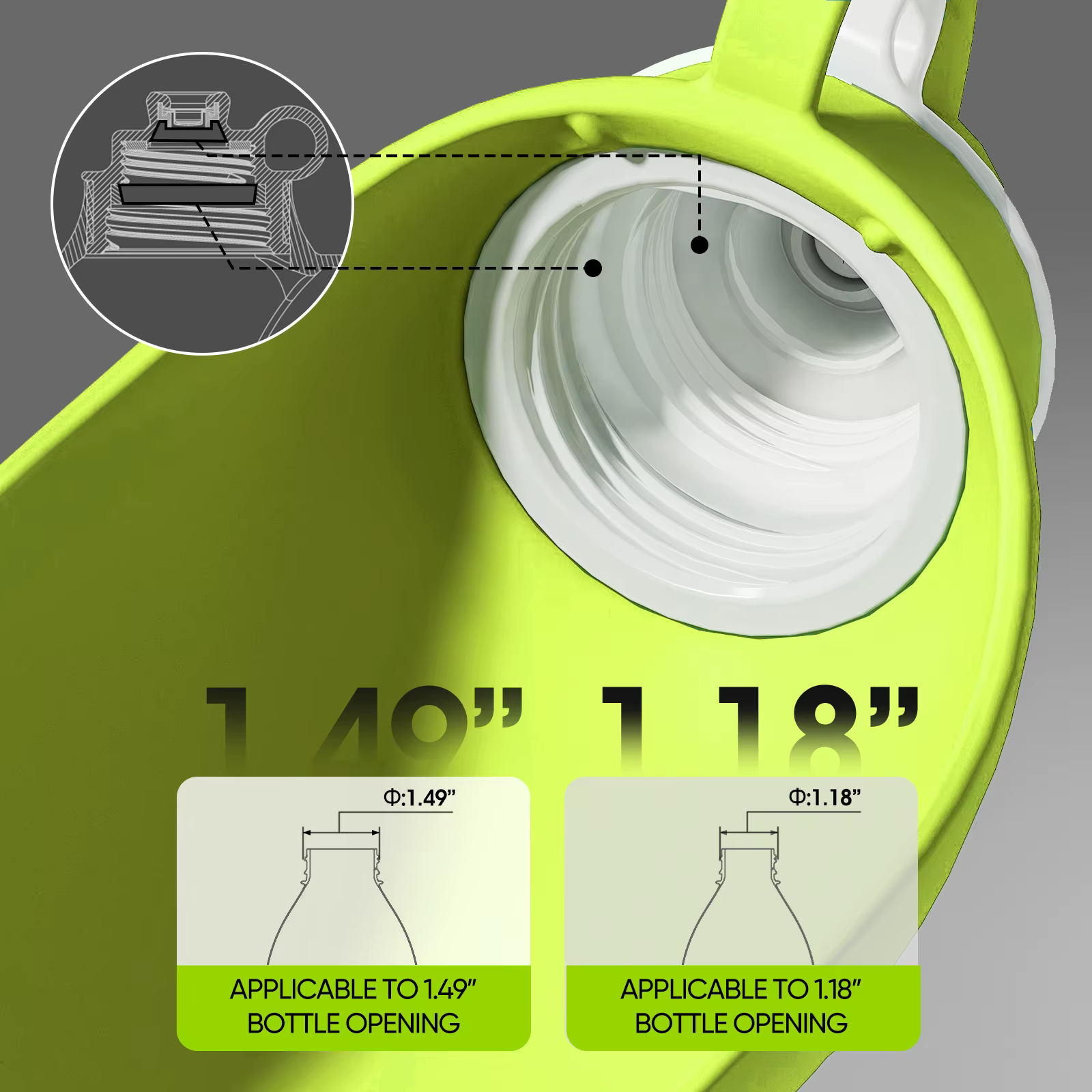 Gourde Portable pour Chien 580ml | Bouteille d'Eau de Voyage