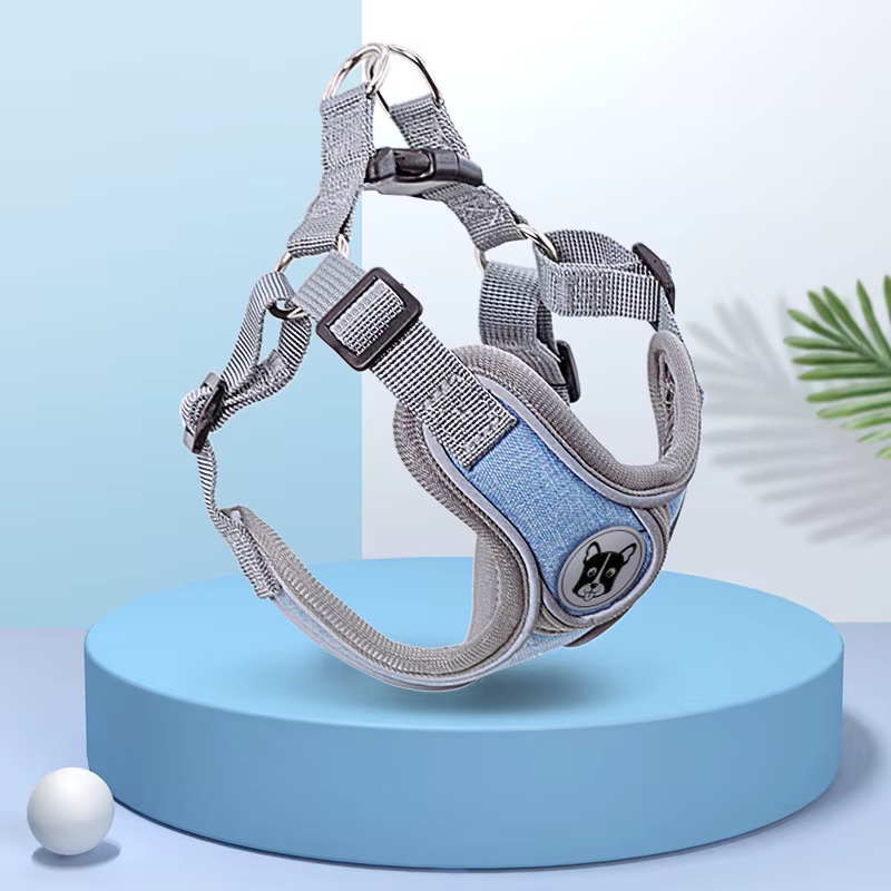 Harnais Anti-Traction Respirant et Réfléchissant pour Chien