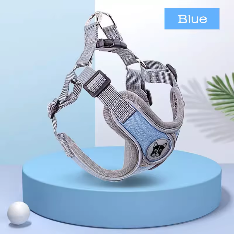 Harnais Anti-Traction Respirant et Réfléchissant pour Chien