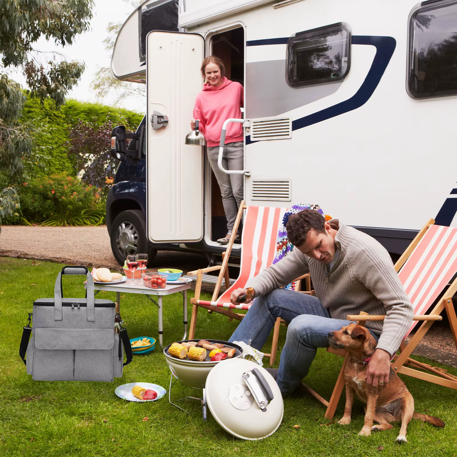 Sac de Voyage pour Chien | Organiseur d'Accessoires Complet