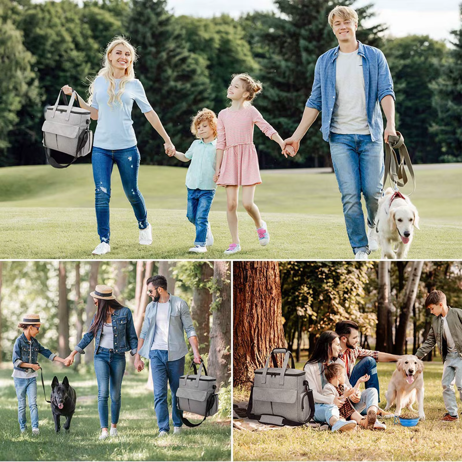 Sac de Voyage pour Chien | Organiseur d'Accessoires Complet
