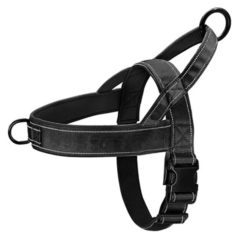 Harnais Tactique Anti-Traction Chien - Nylon 1000D Réglable