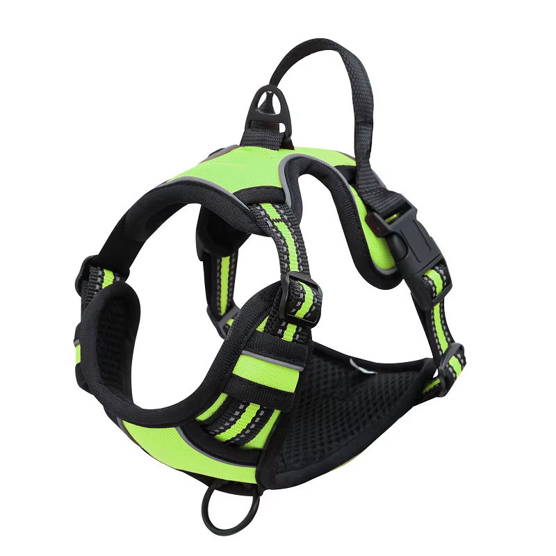 Harnais pour chien réglable et confortable – Sécurité, maintien et visibilité