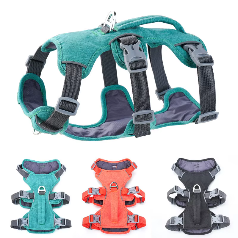 Harnais pour Chien en Tissu Oxford - Solide & Réfléchissant