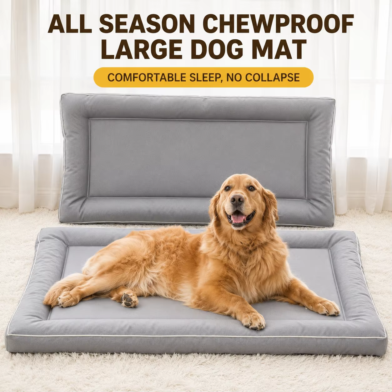 Panier pour chien confortable et imperméable
