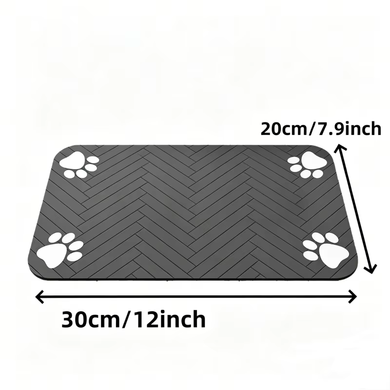 Tapis Antidérapant pour Gamelle Chien