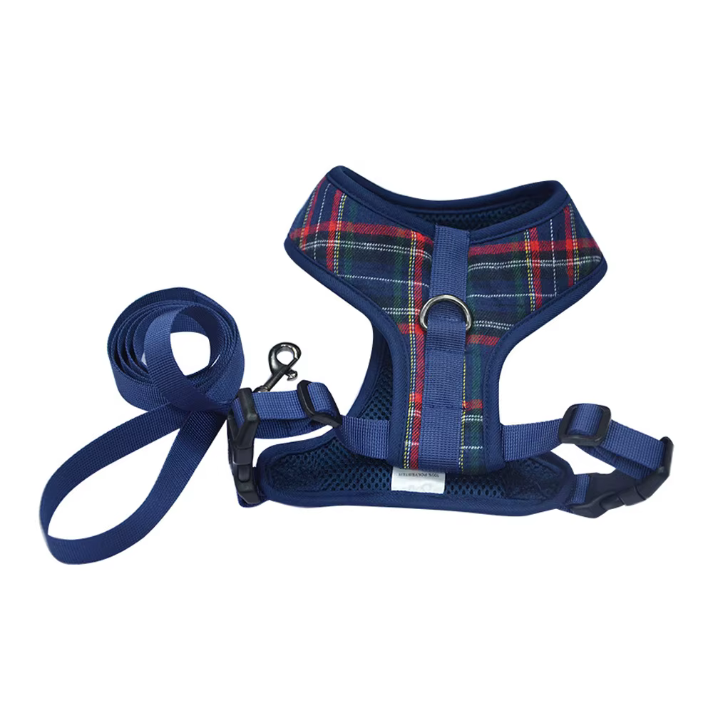 Harnais pour chien confortable et respirant – Réglable avec laisse