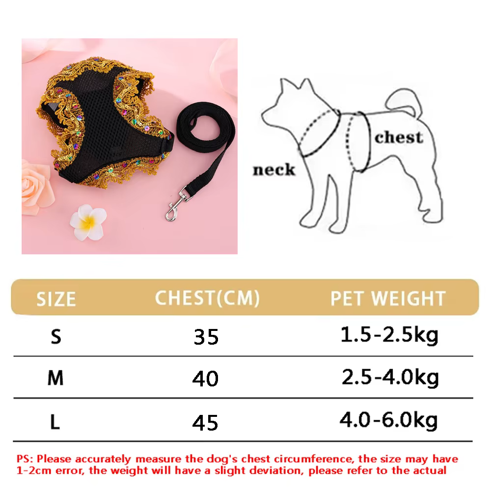 Harnais Tactique pour Chien Réglable et Résistant