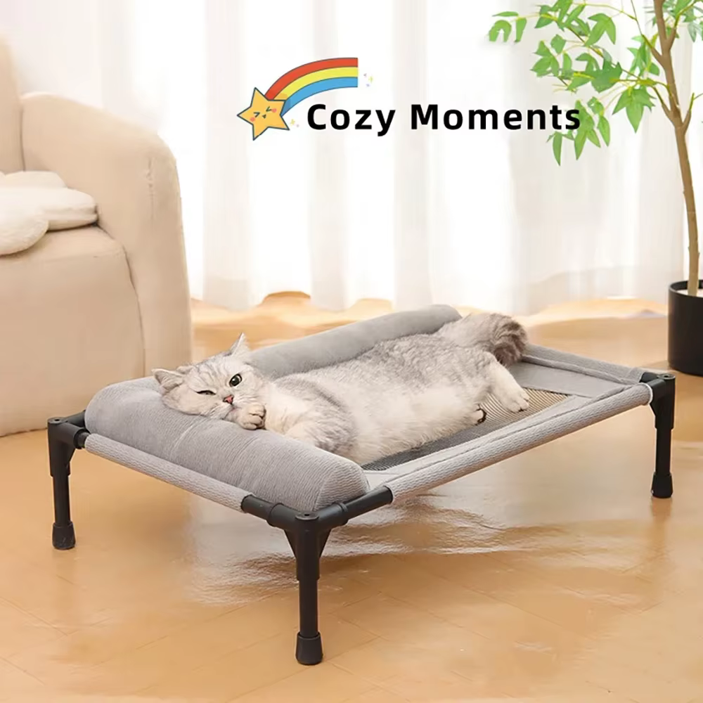Lit Surélevé pour Chien – Confort et Fraîcheur au Quotidien