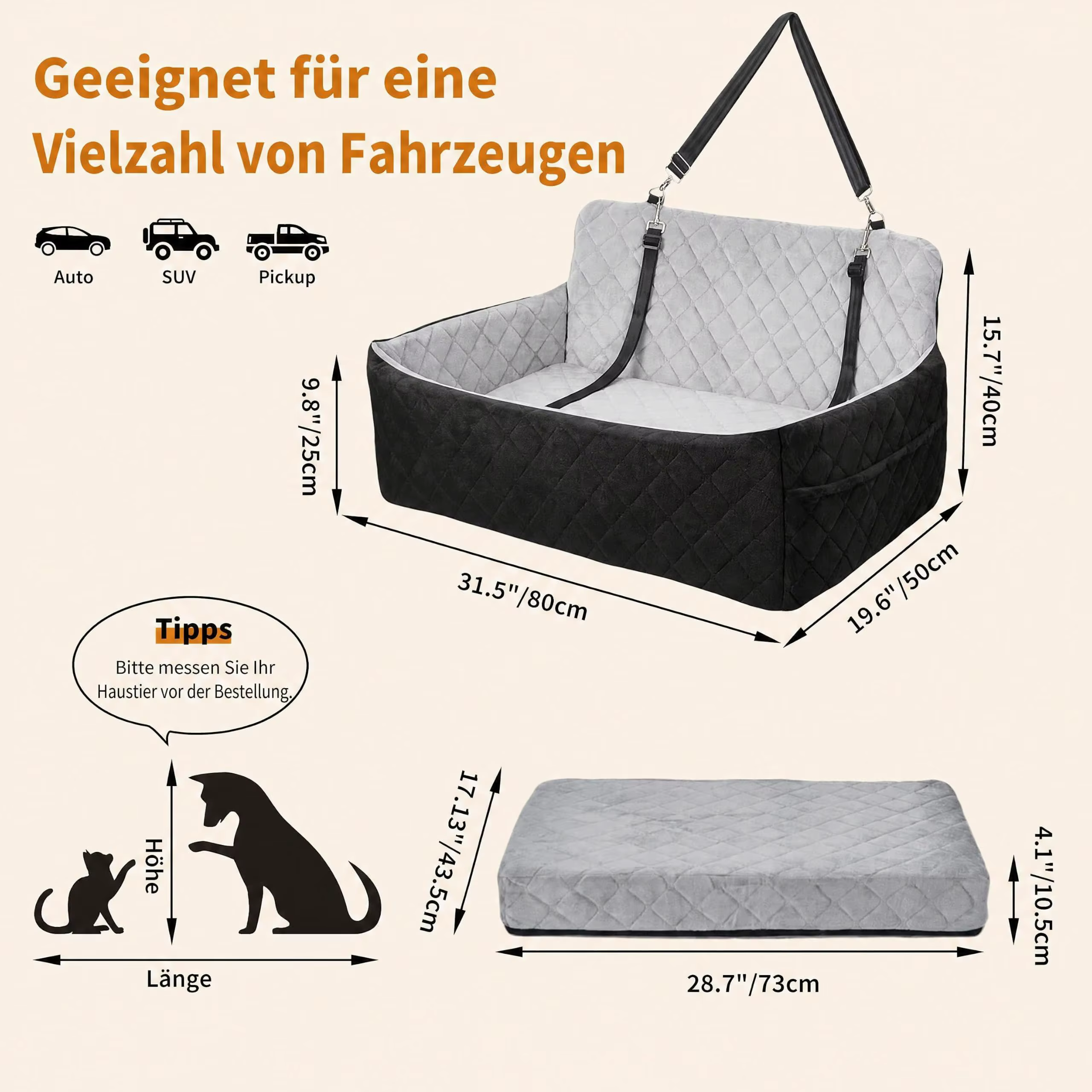 panier confort pour chien