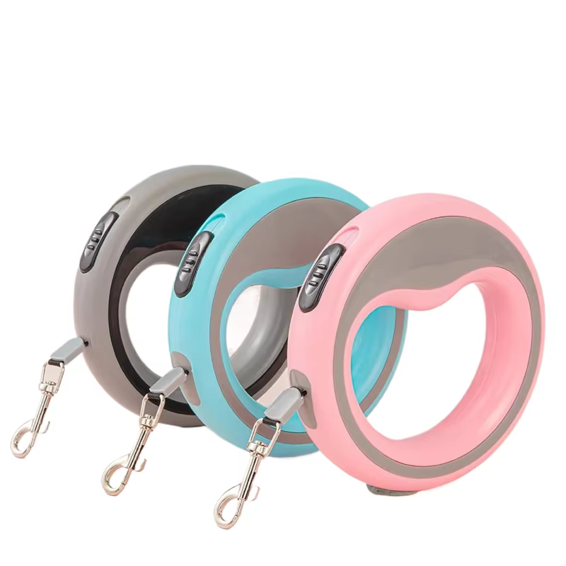 Laisse Rétractable Anneau Chien | Confort & Mains Libres