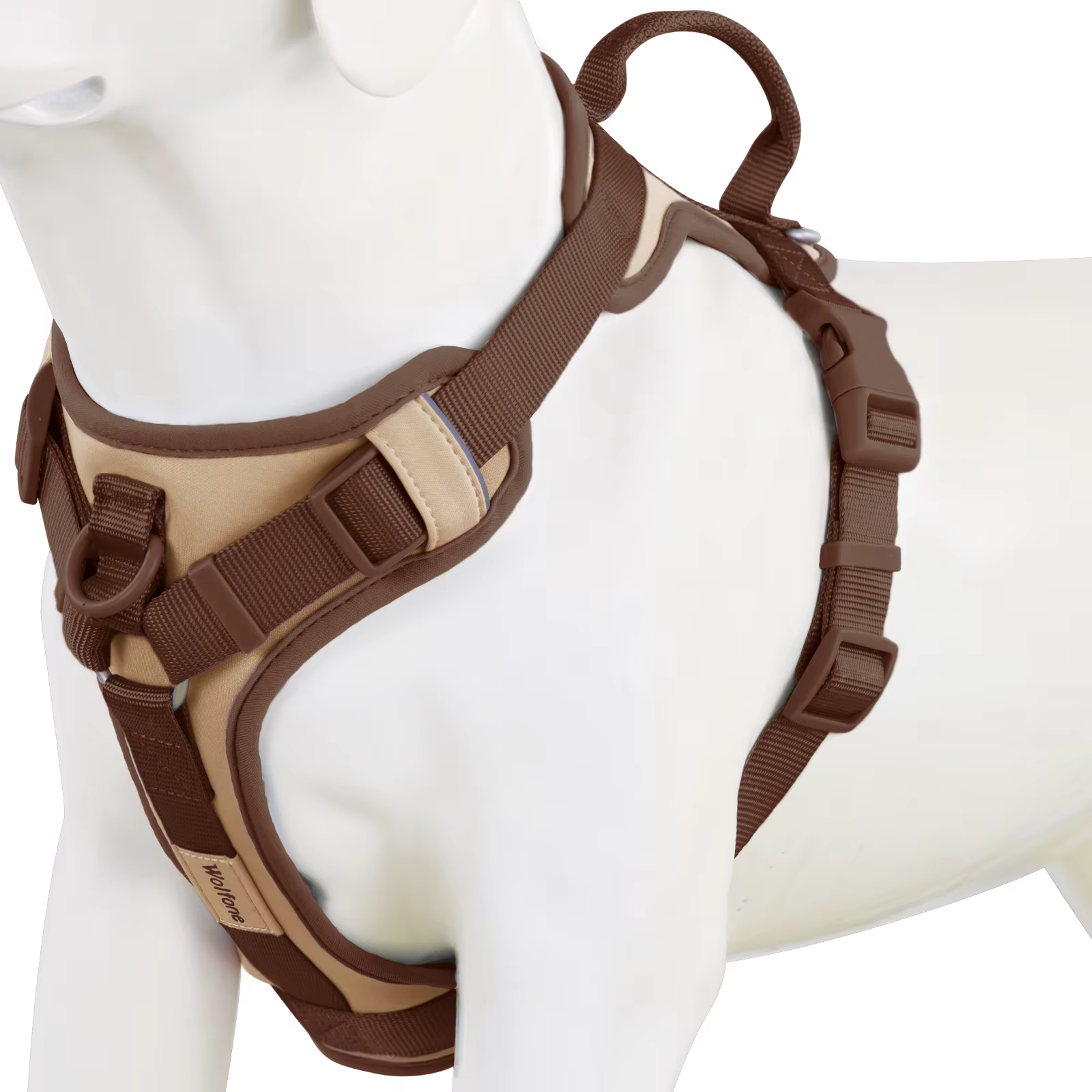 Harnais Anti-Traction Chien Ajustable & Confortable