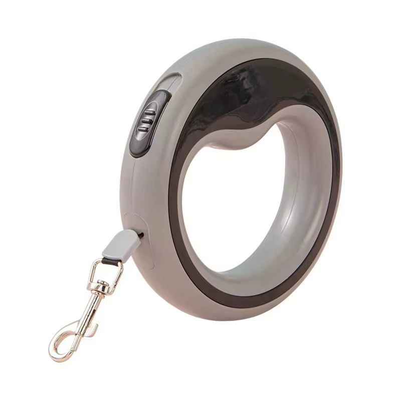 Laisse Rétractable Anneau Chien | Confort & Mains Libres