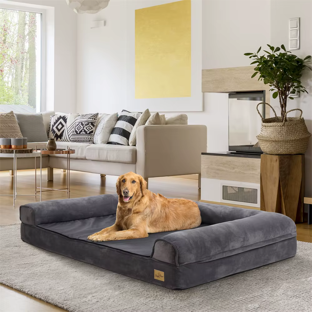 lit Orthopédique Memory  pour chien