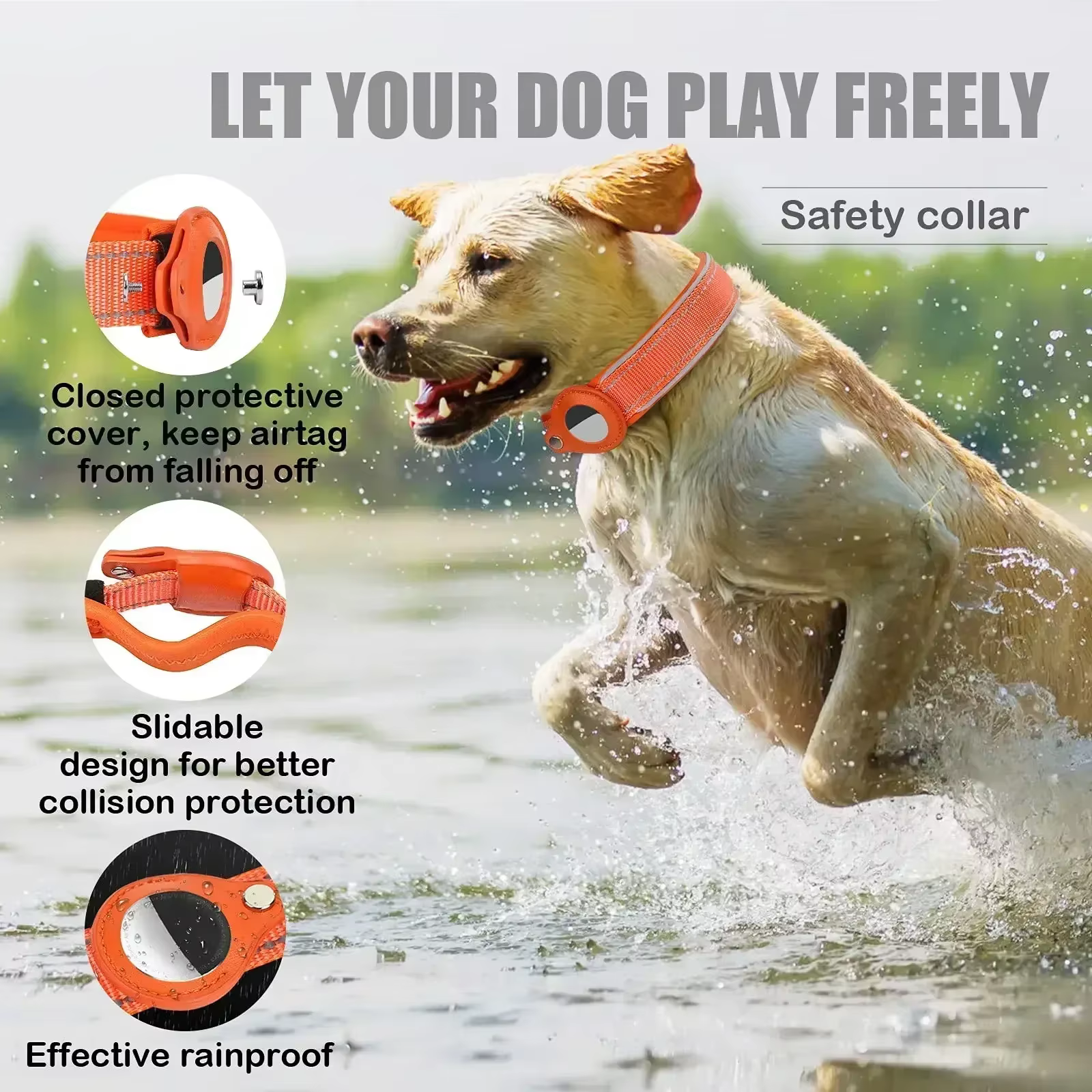 COLLIER ANTI PERTE POUR CHIEN
