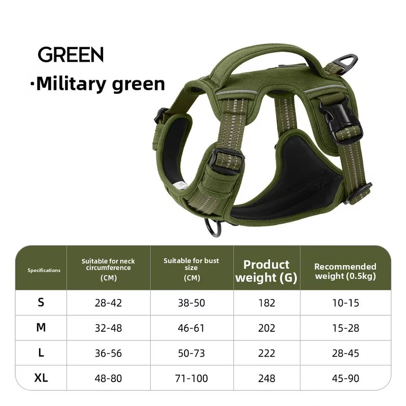 Harnais Anti-Traction Chien & Laisse Assortie
