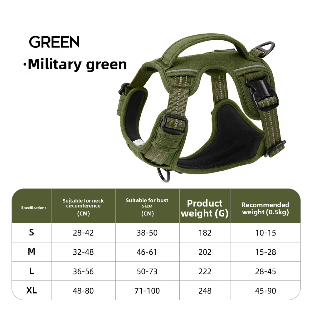 Harnais Anti-Traction Chien & Laisse Assortie