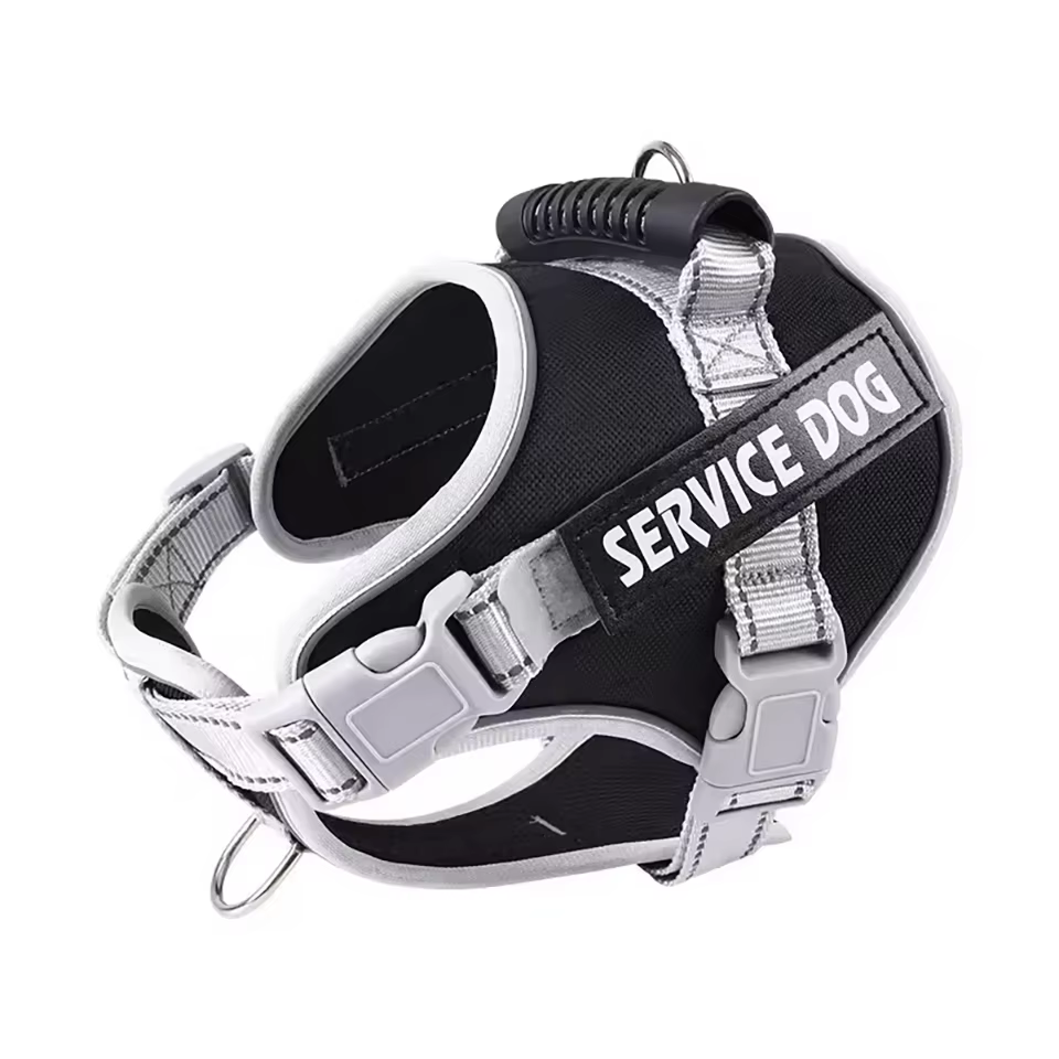 Harnais Chien Anti-Traction Réfléchissant & Ergonomique