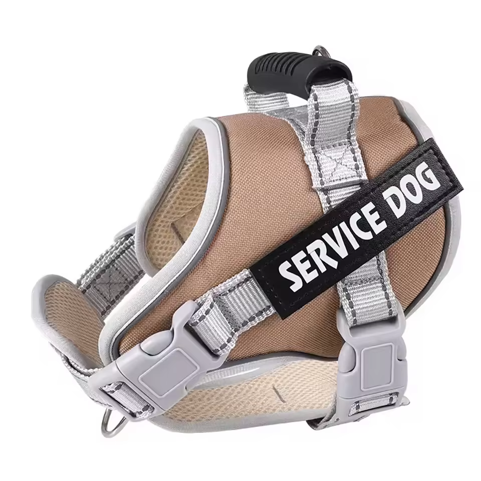 Harnais Chien Anti-Traction Réfléchissant & Ergonomique