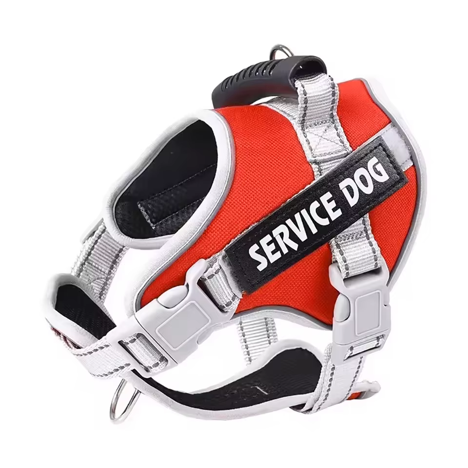 Harnais Chien Anti-Traction Réfléchissant & Ergonomique