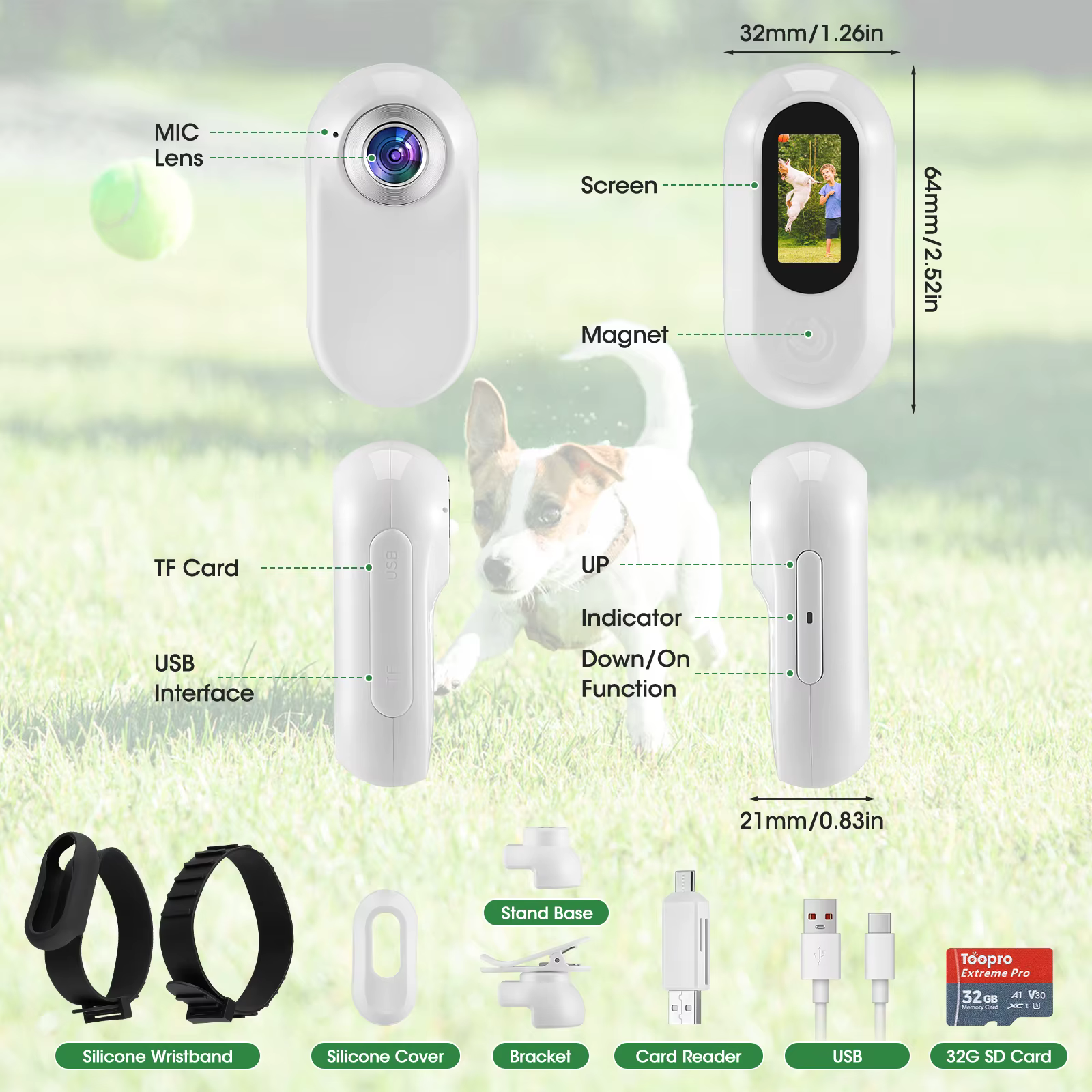 collier camera pour chien