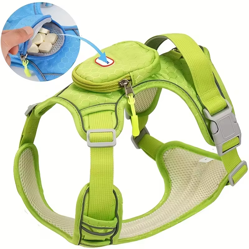 Harnais Sac à Dos pour Chien Ergonomique & Réfléchissant
