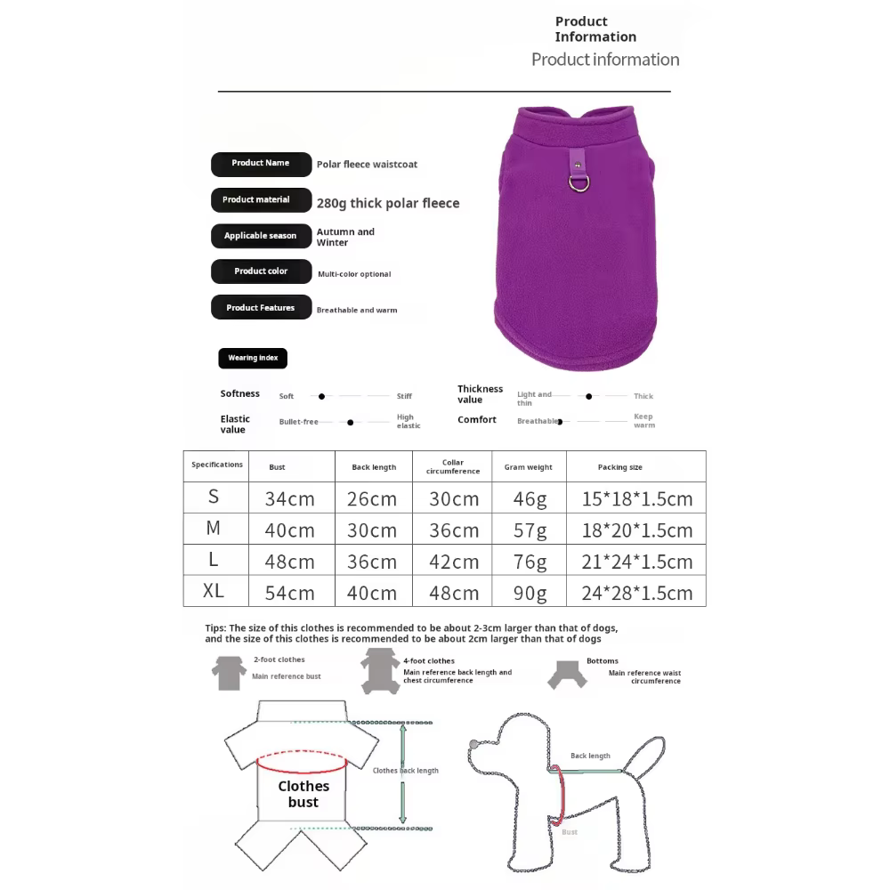 MANTEAU POUR CHIEN