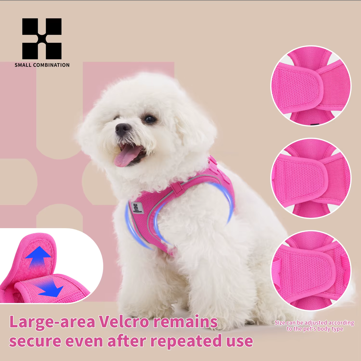 Harnais pour Petit Chien avec laisse 