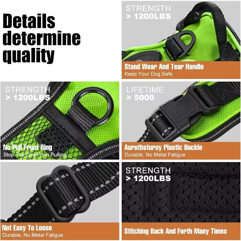 Harnais LED pour chien – Sécurité et visibilité lors des promenades